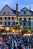 1. Adventssontag - Musikalisch-poetische Eröffnung des Advents Verbunden mit der Beleuchtung des Weihnachtsbaums, Český Krumlov 3.12.2017, Foto: Lubor Mrázek