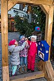 1. Adventssontag - Musikalisch-poetische Eröffnung des Advents Verbunden mit der Beleuchtung des Weihnachtsbaums, Český Krumlov 3.12.2017, Foto: Lubor Mrázek