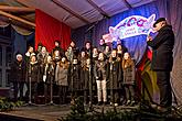 1. Adventssontag - Musikalisch-poetische Eröffnung des Advents Verbunden mit der Beleuchtung des Weihnachtsbaums, Český Krumlov 3.12.2017, Foto: Lubor Mrázek