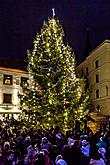 1. adventní neděle - hudebně poetické otevření Adventu spojené s rozsvícením vánočního stromu, Český Krumlov 3.12.2017, foto: Lubor Mrázek