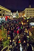 1. Adventssontag - Musikalisch-poetische Eröffnung des Advents Verbunden mit der Beleuchtung des Weihnachtsbaums, Český Krumlov 3.12.2017, Foto: Lubor Mrázek