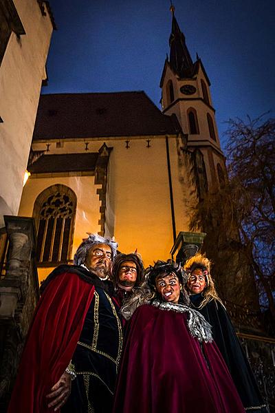 St. Nicholas Present Distribution 5.12.2017, Advent and Christmas in Český Krumlov