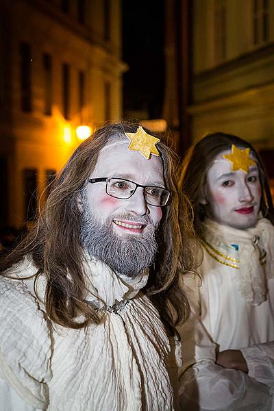 St. Nicholas Present Distribution 5.12.2017, Advent and Christmas in Český Krumlov