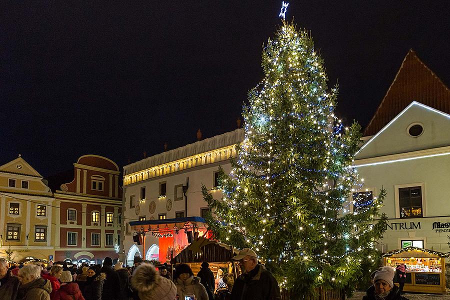 Mikulášská nadílka 5.12.2017, Advent a Vánoce v Českém Krumlově