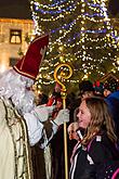 Mikulášská nadílka 5.12.2017, Advent a Vánoce v Českém Krumlově, foto: Lubor Mrázek