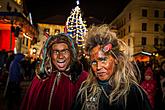 Mikulášská nadílka 5.12.2017, Advent a Vánoce v Českém Krumlově, foto: Lubor Mrázek