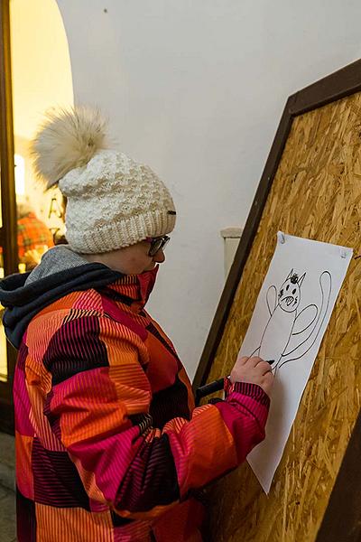 Mikulášská nadílka 5.12.2017, Advent a Vánoce v Českém Krumlově