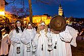 Angelic Procession Through Town Český Krumlov 8.12.2017, photo by: Lubor Mrázek