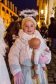 Engelsumzug Durch die Stadt Český Krumlov 8.12.2017, Foto: Lubor Mrázek