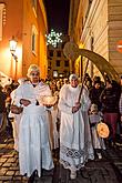 Engelsumzug Durch die Stadt Český Krumlov 8.12.2017, Foto: Lubor Mrázek