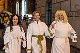 Angelic Procession Through Town Český Krumlov 8.12.2017, photo by: Lubor Mrázek