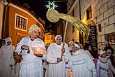 Angelic Procession Through Town Český Krumlov 8.12.2017, photo by: Lubor Mrázek