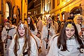 Angelic Procession Through Town Český Krumlov 8.12.2017, photo by: Lubor Mrázek