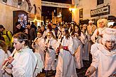 Angelic Procession Through Town Český Krumlov 8.12.2017, photo by: Lubor Mrázek