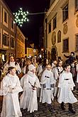 Angelic Procession Through Town Český Krumlov 8.12.2017, photo by: Lubor Mrázek