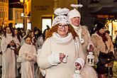 Angelic Procession Through Town Český Krumlov 8.12.2017, photo by: Lubor Mrázek