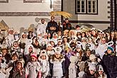 Angelic Procession Through Town Český Krumlov 8.12.2017, photo by: Lubor Mrázek