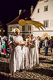 Engelsumzug Durch die Stadt Český Krumlov 8.12.2017, Foto: Lubor Mrázek