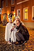 Angelic Procession Through Town Český Krumlov 8.12.2017, photo by: Lubor Mrázek