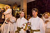 Angelic Procession Through Town Český Krumlov 8.12.2017, photo by: Lubor Mrázek