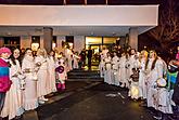 Angelic Procession Through Town Český Krumlov 8.12.2017, photo by: Lubor Mrázek