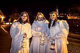 Angelic Procession Through Town Český Krumlov 8.12.2017, photo by: Lubor Mrázek