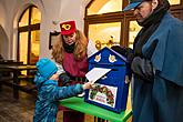 Jesuleins Postamt Zum Goldenen Engel und Ankunft der Weißen Frau, 10.12.2017, Foto: Lubor Mrázek