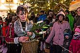 Jesuleins Postamt Zum Goldenen Engel und Ankunft der Weißen Frau, 10.12.2017, Foto: Lubor Mrázek