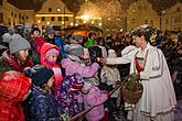 Ježíškův Poštovní úřad U Zlatého anděla a příjezd Bílé paní, 10.12.2017, foto: Lubor Mrázek