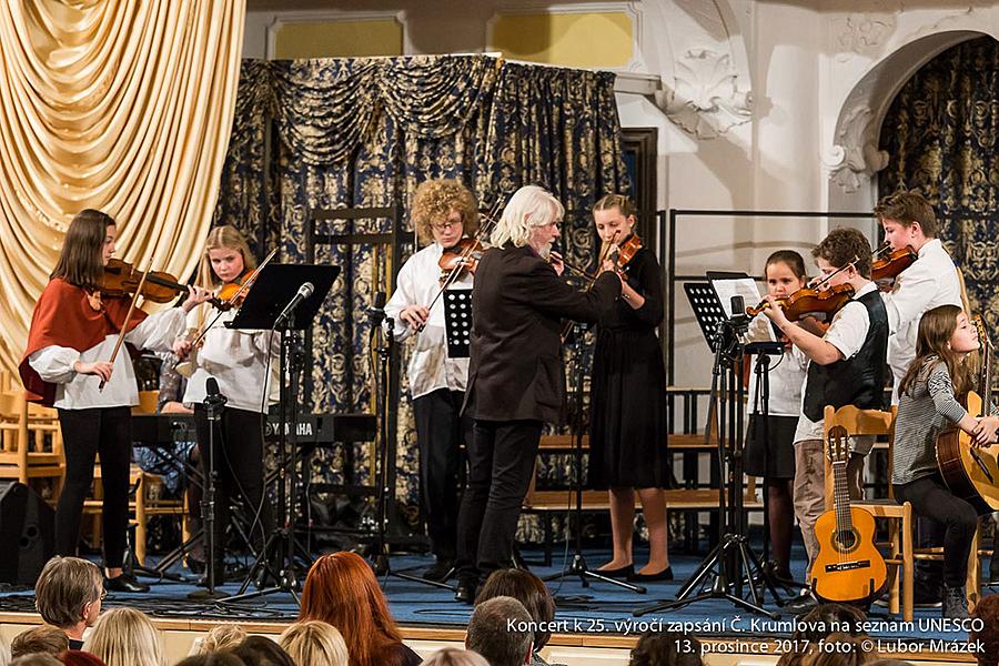 Concert for the Town to the 25th Anniversary of Enumeration of Český Krumlov in the UNESCO List, Castle Riding School 13.12.2017