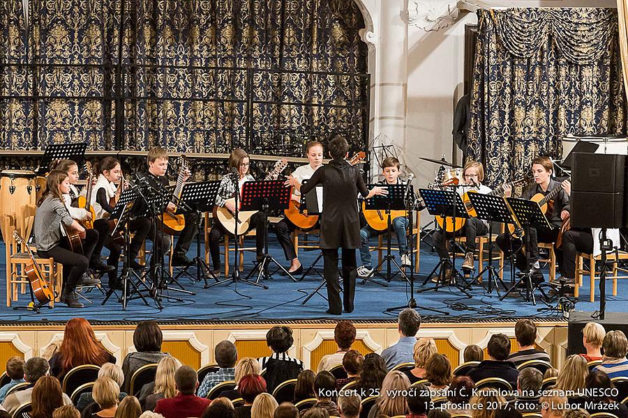 Concert for the Town to the 25th Anniversary of Enumeration of Český Krumlov in the UNESCO List, Castle Riding School 13.12.2017