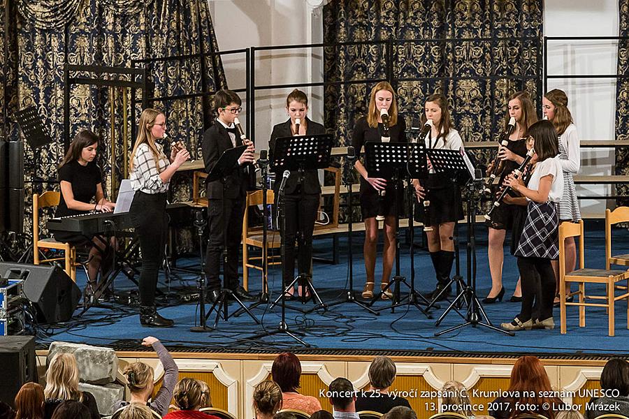 Concert for the Town to the 25th Anniversary of Enumeration of Český Krumlov in the UNESCO List, Castle Riding School 13.12.2017