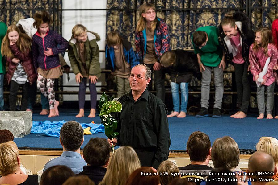 Concert for the Town to the 25th Anniversary of Enumeration of Český Krumlov in the UNESCO List, Castle Riding School 13.12.2017