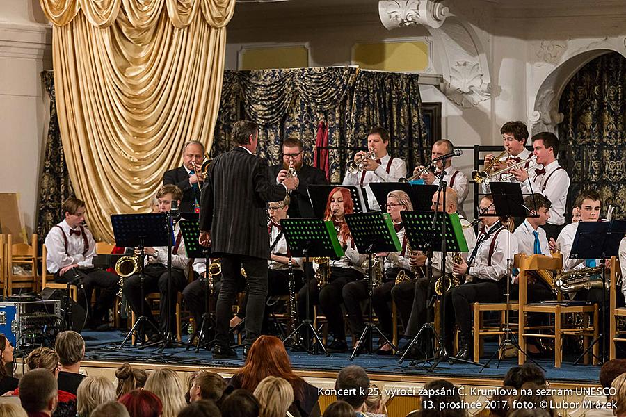 Concert for the Town to the 25th Anniversary of Enumeration of Český Krumlov in the UNESCO List, Castle Riding School 13.12.2017