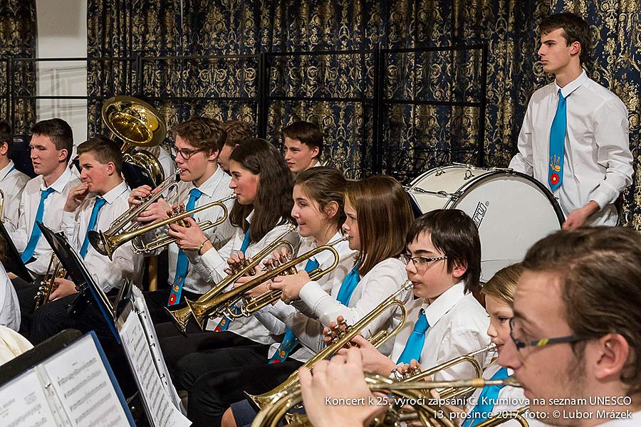 Concert for the Town to the 25th Anniversary of Enumeration of Český Krumlov in the UNESCO List, Castle Riding School 13.12.2017