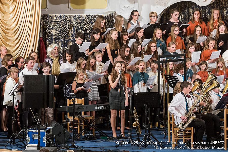 Concert for the Town to the 25th Anniversary of Enumeration of Český Krumlov in the UNESCO List, Castle Riding School 13.12.2017