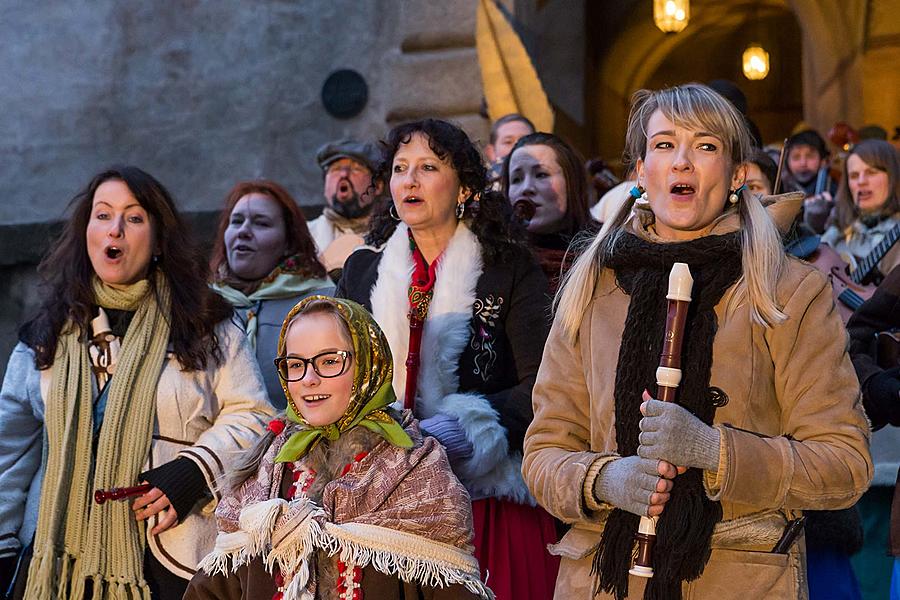 Lebende Krippe, 23.12.2017, Advent und Weihnachten in Český Krumlov