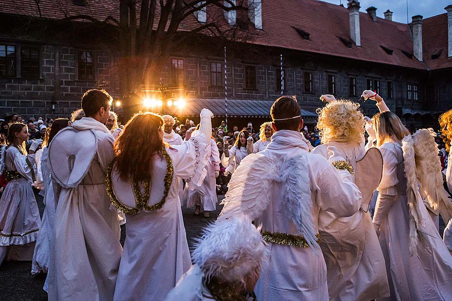 Lebende Krippe, 23.12.2017, Advent und Weihnachten in Český Krumlov