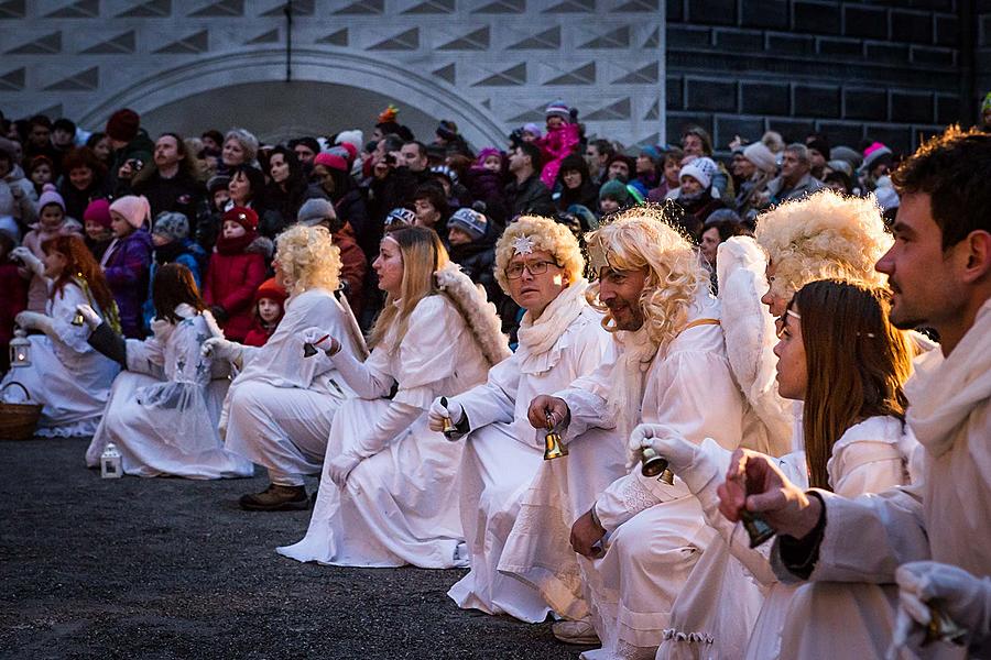 Live Nativity Scene, 23.12.2017, Advent and Christmas in Český Krumlov