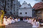 Lebende Krippe, 23.12.2017, Advent und Weihnachten in Český Krumlov, Foto: Lubor Mrázek