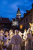 Lebende Krippe, 23.12.2017, Advent und Weihnachten in Český Krumlov, Foto: Lubor Mrázek