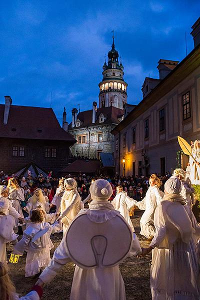 Live Nativity Scene, 23.12.2017, Advent and Christmas in Český Krumlov