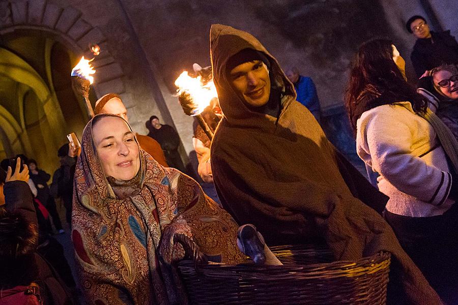 Lebende Krippe, 23.12.2017, Advent und Weihnachten in Český Krumlov