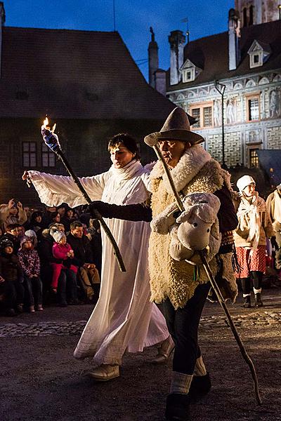 Live Nativity Scene, 23.12.2017, Advent and Christmas in Český Krumlov