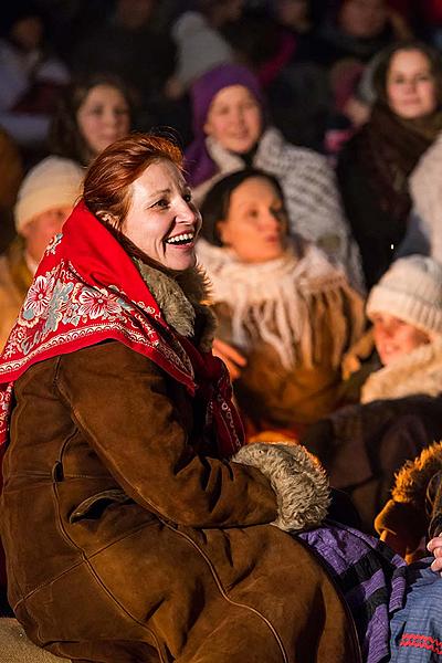 Live Nativity Scene, 23.12.2017, Advent and Christmas in Český Krumlov