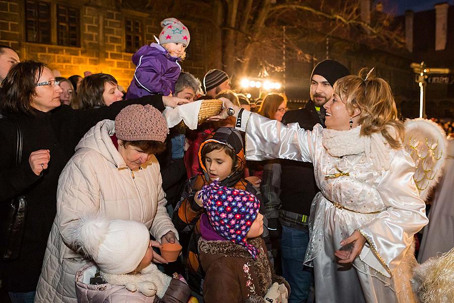 Live Nativity Scene, 23.12.2017, Advent and Christmas in Český Krumlov