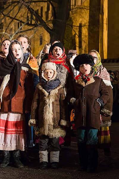 Live Nativity Scene, 23.12.2017, Advent and Christmas in Český Krumlov