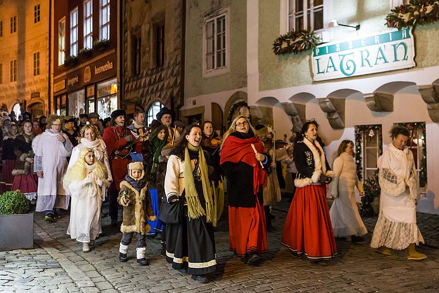 Live Nativity Scene, 23.12.2017, Advent and Christmas in Český Krumlov