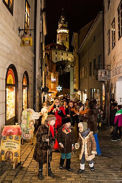 Lebende Krippe, 23.12.2017, Advent und Weihnachten in Český Krumlov