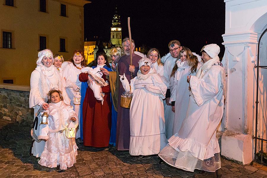 Lebende Krippe, 23.12.2017, Advent und Weihnachten in Český Krumlov